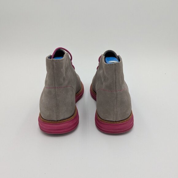 Cole Haan Lunargrand Suede Chukka Boots W6.5 - Picture 4 of 9